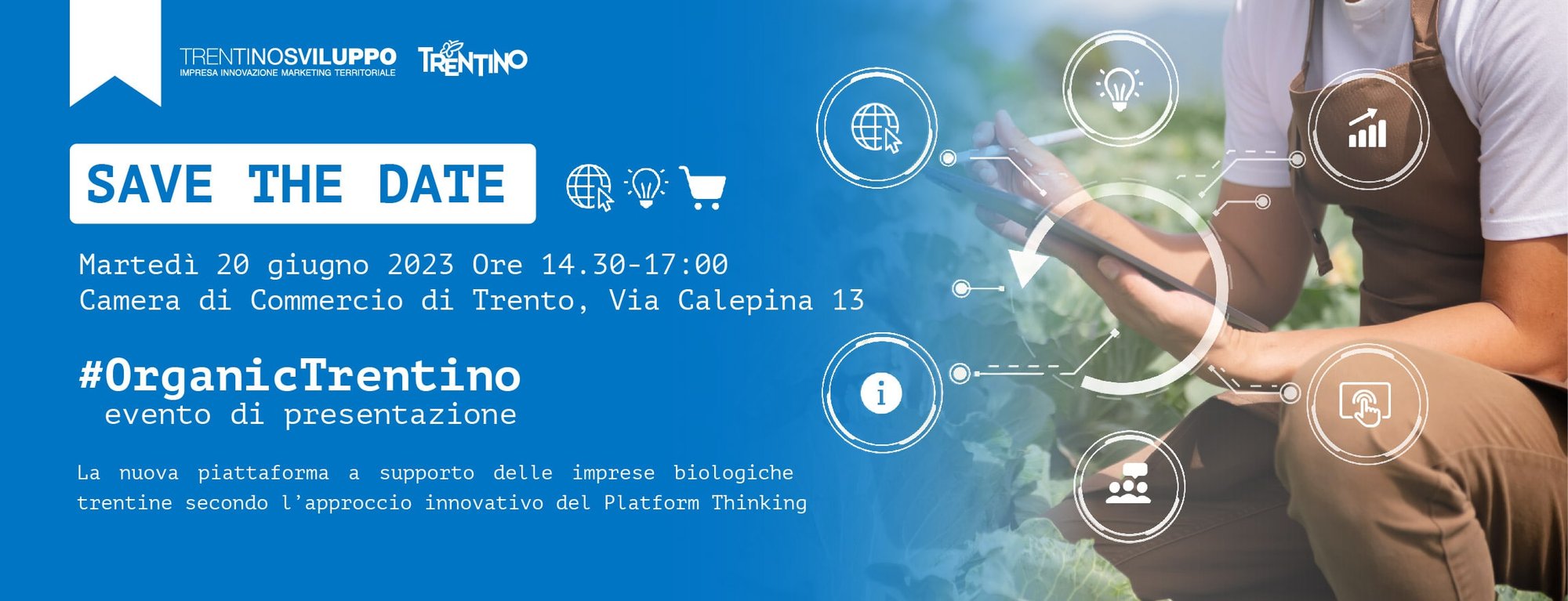 OrganicTrentino - Save The Date